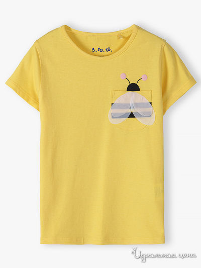 Футболка 5.10.15, цвет желтый