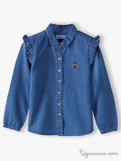 Рубашка 5.10.15, цвет голубой