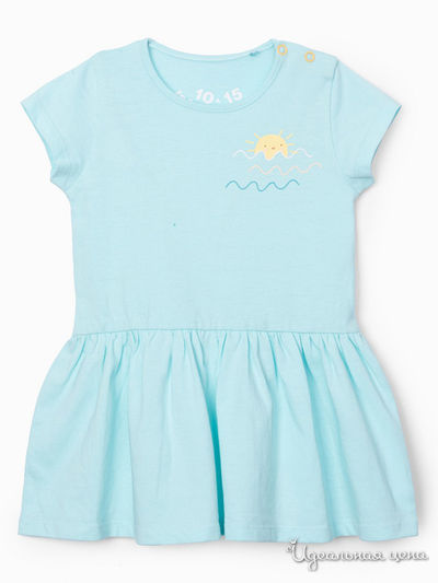 Платье 5.10.15, цвет бирюзовый