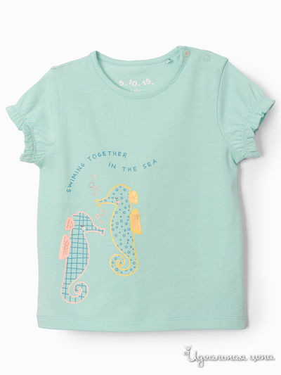 Футболка 5.10.15, цвет бирюзовый