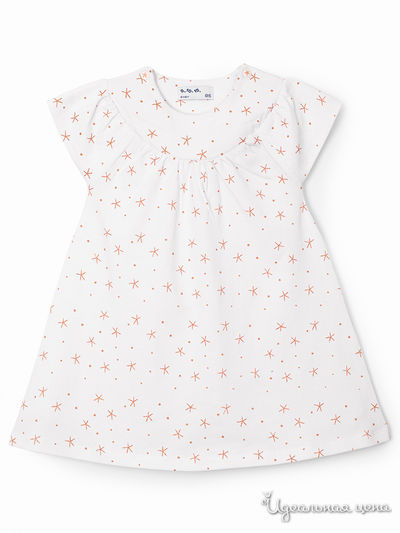 Платье 5.10.15, цвет белый