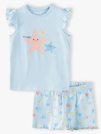 Пижама 5.10.15, цвет голубой