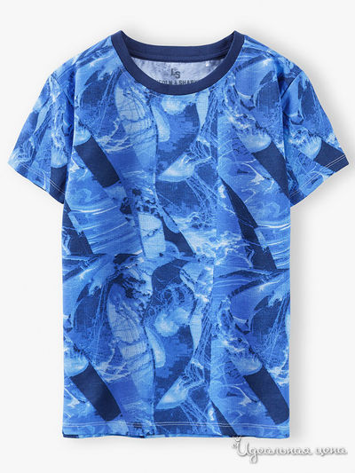 Футболка 5.10.15, цвет голубой