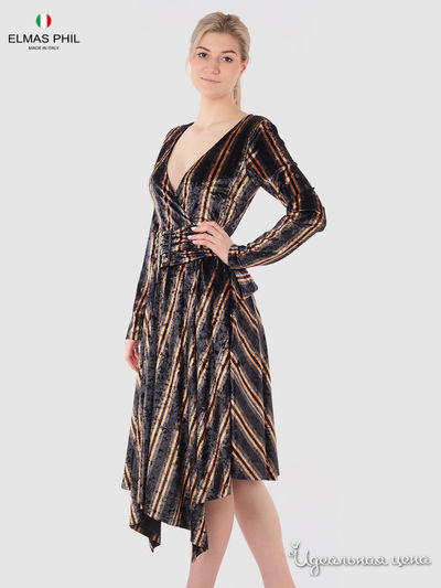 Платье Elmas Phil, цвет черный