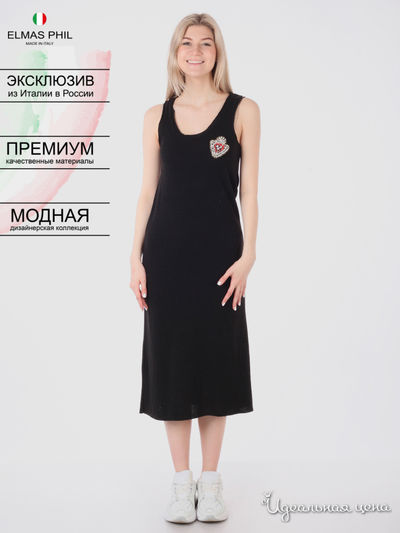 Платье Elmas Phil, цвет черный