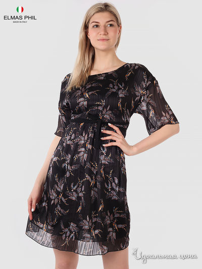 Платье Elmas Phil, цвет черный