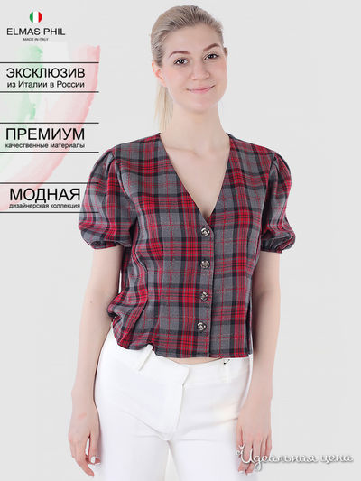 Туника Elmas Phil, цвет Клетка