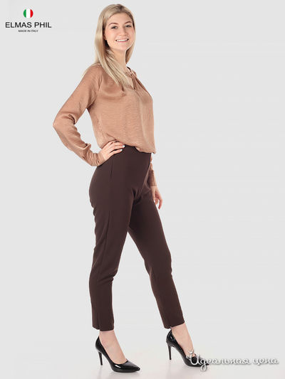 Блуза Elmas Phil, цвет Коричневый