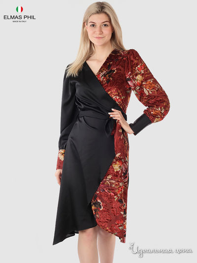Платье Elmas Phil, цвет черный