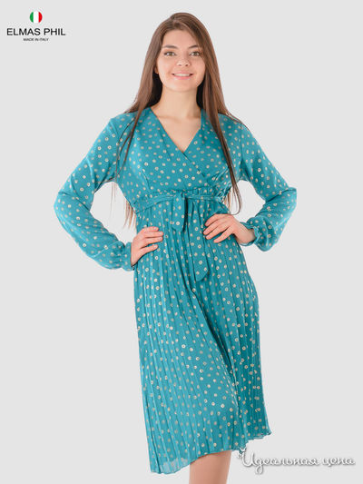 Платье Elmas Phil, цвет голубой