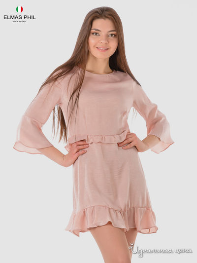 Платье Elmas Phil, цвет розовый