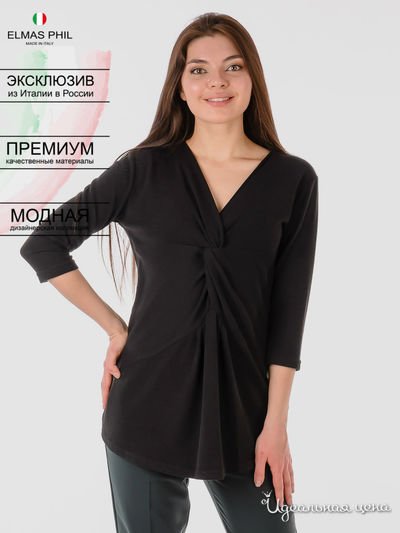 Блуза Elmas Phil, цвет черный