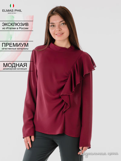 Блуза Elmas Phil, цвет фиолетовый
