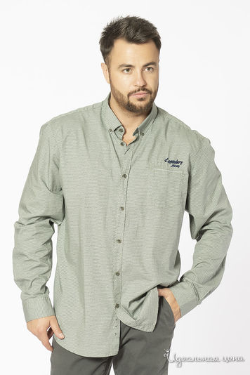 Рубашка Lerros, цвет серый