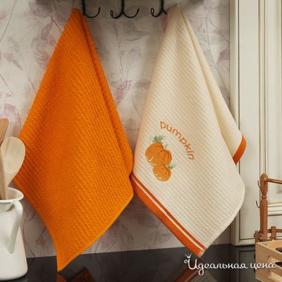 Салфетка Maxstyle, цвет бежевый-оранжевый