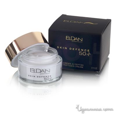 Крем пептидный для увядающей кожи после 50 лет, 50 мл, ELDAN