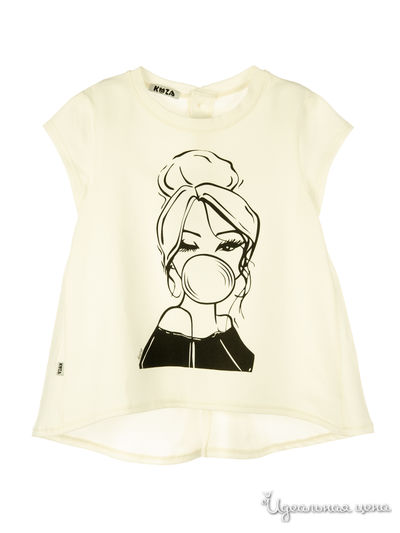 Футболка Kuza, цвет молоко