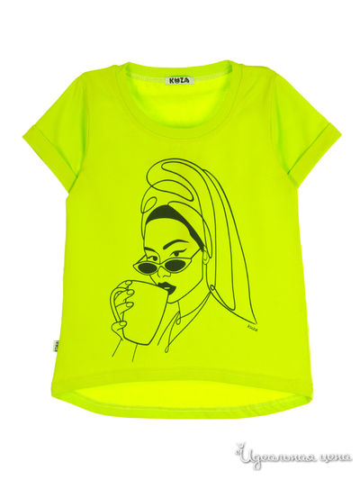 Футболка Kuza, цвет салатовый