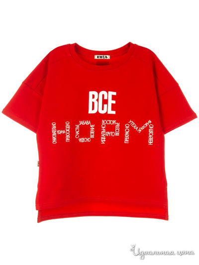 Футболка Kuza, цвет Красный