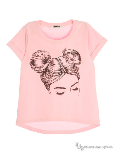 Футболка Kuza, цвет розовый