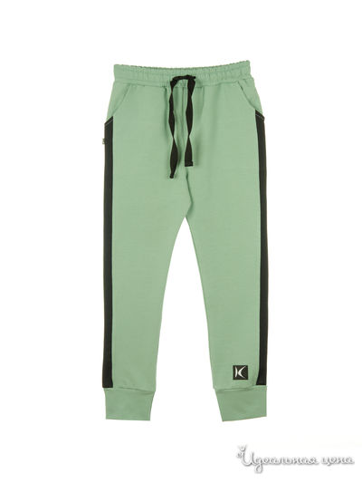Брюки Kuza, цвет зеленый гранит