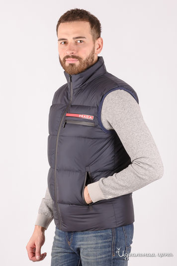 Жилет Prada, цвет синий