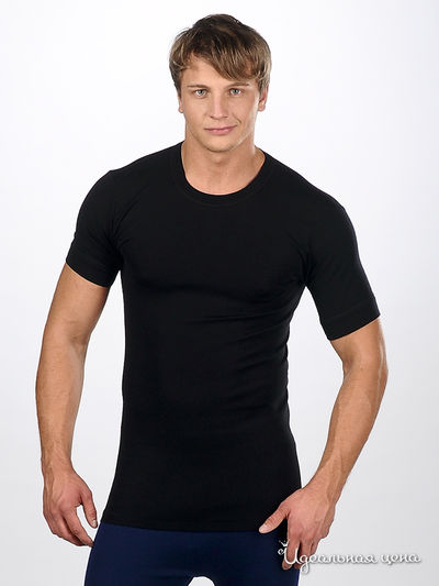 Футболка Infil, цвет цвет черный