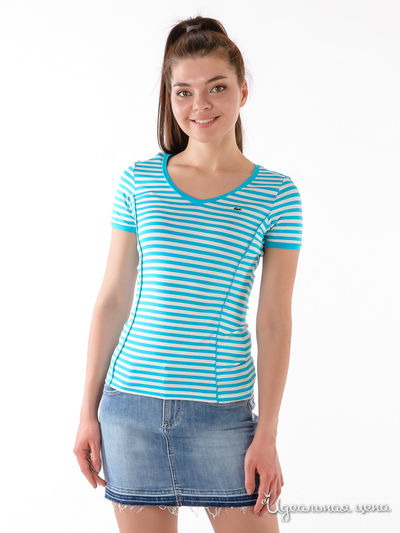 Футболка Lacoste, цвет Голубой