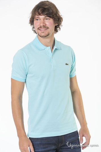 Поло Lacoste, цвет Белый