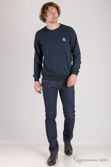 Свитшот Karl Lagerfeld, цвет синий