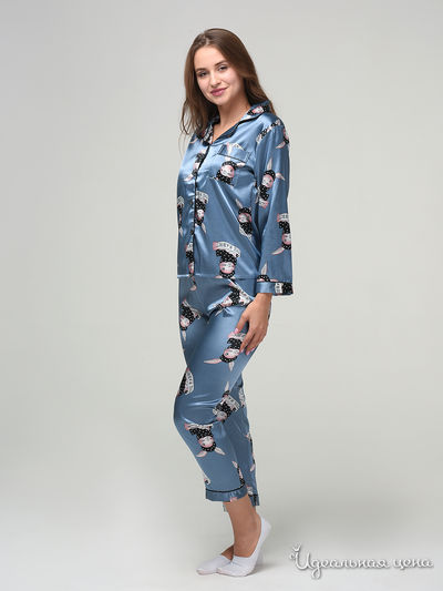Костюм домашний Sweet Home, цвет голубой