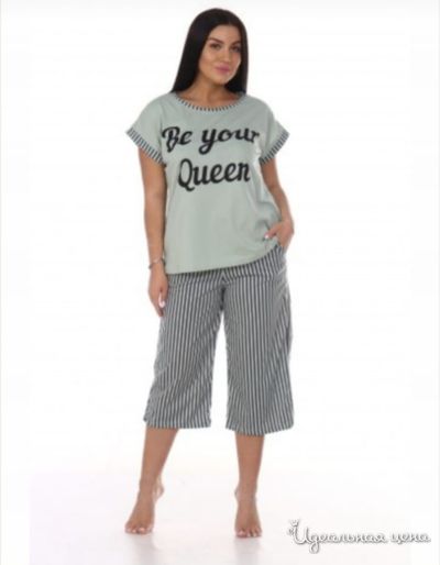 Комплект домашней одежды Sweet Home, цвет мятный