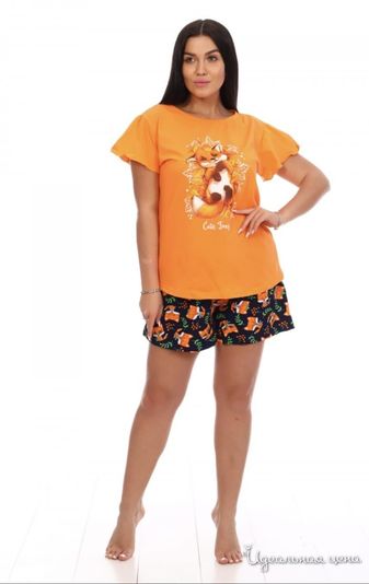 Комплект домашней одежды Sweet Home, цвет апельсин