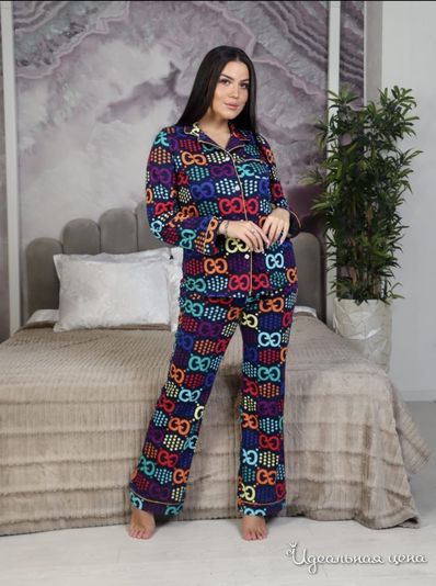 Комплект домашней одежды Sweet Home, цвет Мультиколор