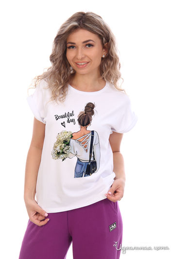 Футболка TRIKOTEL, цвет Белый