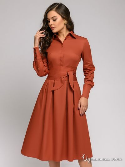  D&M by 1001DRESS, цвет терракотовый