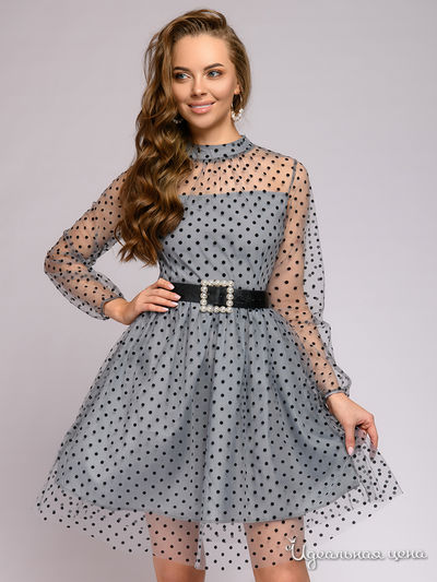  D&M by 1001DRESS, цвет серый