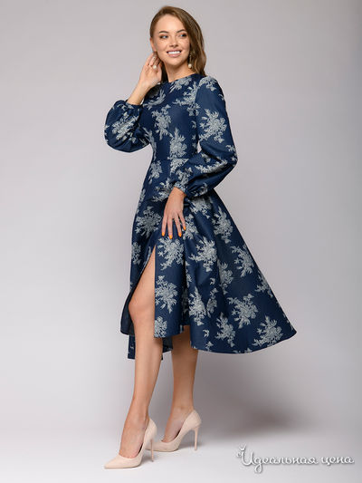  D&M by 1001DRESS, цвет синий (принт)