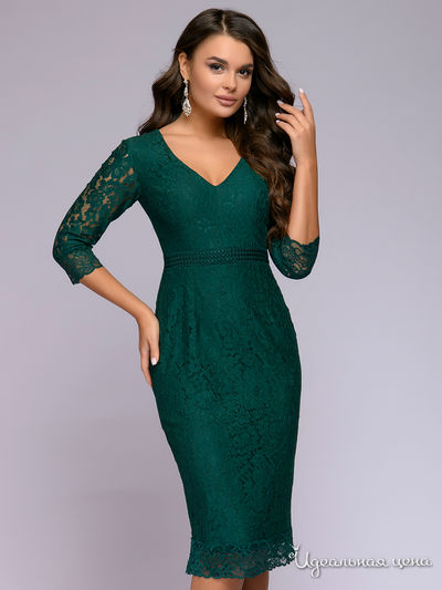  D&M by 1001DRESS, цвет изумрудный