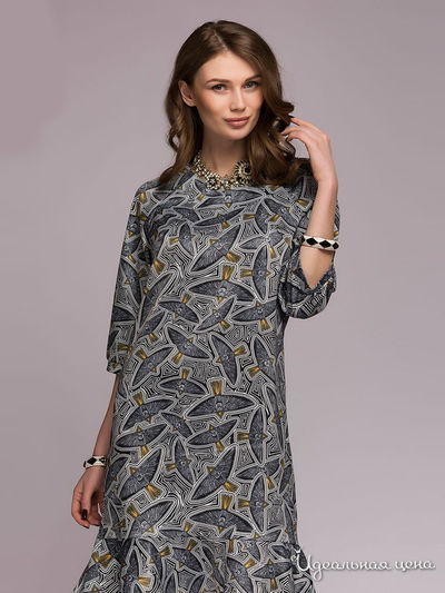  D&M by 1001DRESS, цвет черный (принт)