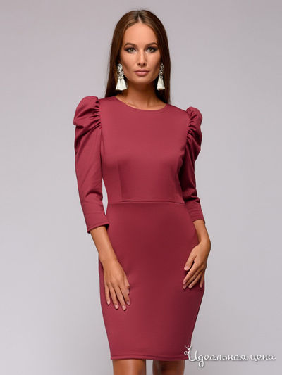  D&M by 1001DRESS, цвет бордовый