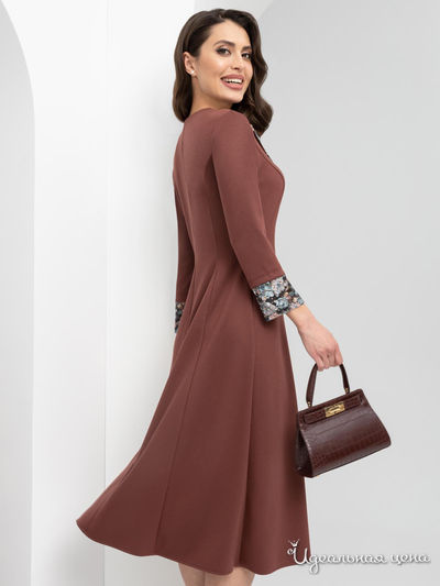 Платье Вызов времени (браун), цвет коричневый