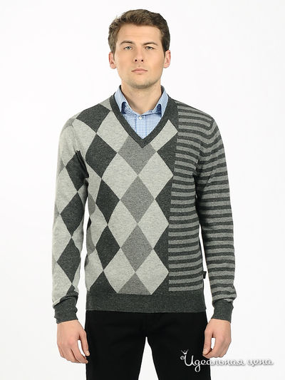 Пуловер Moschino, цвет цвет серый