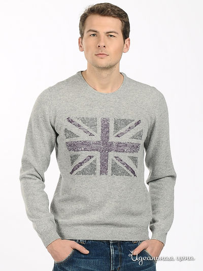 Джемпер Moschino, цвет цвет светло-серый