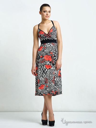 Сарафан Pikanto, цвет цвет черный / белый