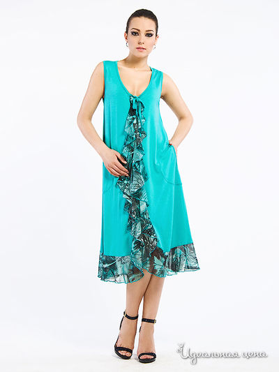 Халат Pikanto, цвет цвет бирюзовый