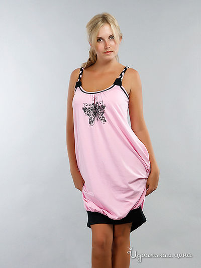 Туника Pikanto, цвет цвет розово-черный