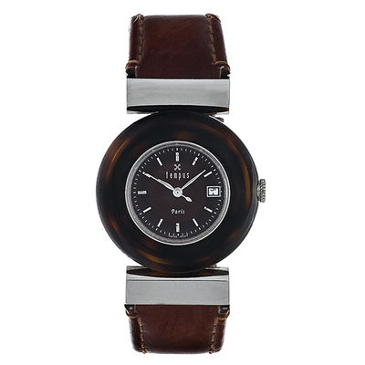 Часы Tempus, цвет цвет коричневый