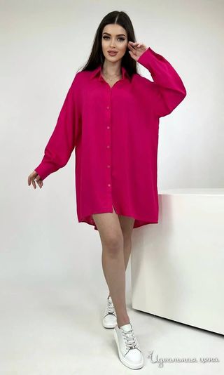 Рубашка Mario Enzo,цвет розовый