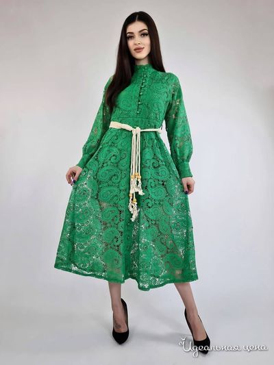 Платье  Mario Enzo,цвет зеленый